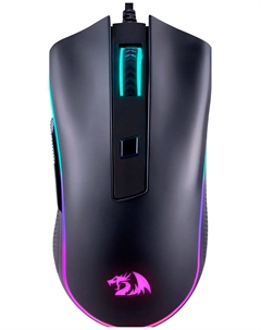 Проводная игровая мышь Redragon Cypher, черный, RGB, 6кнопок, 12800dpi