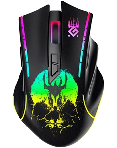 Беспроводная игровая мышь Defender Kronos GM-695, черный