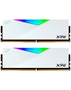 Оперативная память Adata DDR5 32GB (2x16GB) 6400MHz Lancer Neon RGB (AX5U6400C3216G-DCLANRSG)