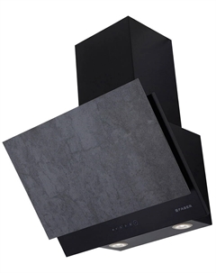 Вытяжка Faber GREXIA GRES DG/BK A60, черный/темно-серый керамогранит