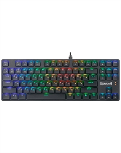 Механическая клавиатура Redragon Anubis RU, RGB, черный, BT+2.4G, тонкая (70505)