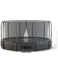 Батут Premium Dual, 488 см, 16FT (CFR-16F-5-W) (3 короба) Proxima