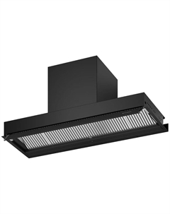 Вытяжка Faber IN-NOVA ZERO DRIP LITE A90 BK, черный матовый/ черное стекло