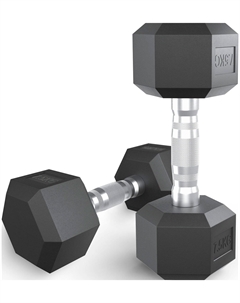 Гантель гексагональная Fit обрезиненная, 7.5 кг Unix