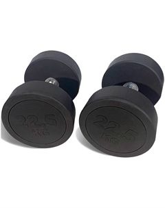Гантель Fit PRO, круглая, обрезиненная, 22.5 кг Unix