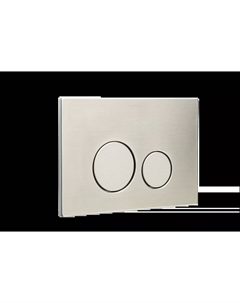 Кнопка смыва для унитаза 649-NB нержавеющая сталь, цвет nikel brush, ультраплоская Boheme