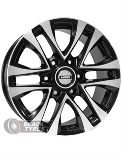 Литой диск 832 7.5x18/6x139.7 D106.1 ET25, Черные Neo