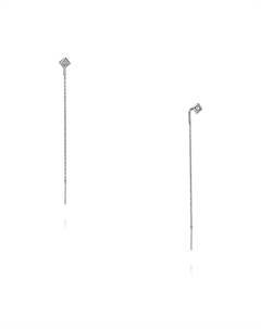 Серьги из золота Адамас