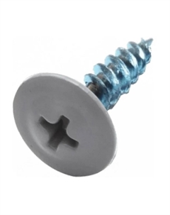 Саморез SMZ1-39631-50, 4.2х16 мм с прессшайбой, цинк, острый, RAL 7024 (50 шт в зип-локе) Starfix