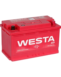 Автомобильный аккумулятор EFB 85 Ач обратная полярность L4 Westa