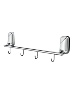 Полотенцедержатель FORA Flower 4 крючка хром Fora