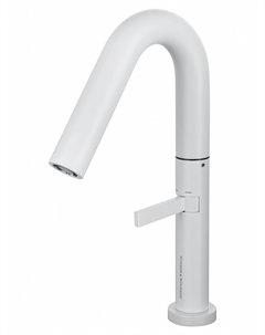 Смеситель для раковины WW-6068-MW белый Wonzon & woghand