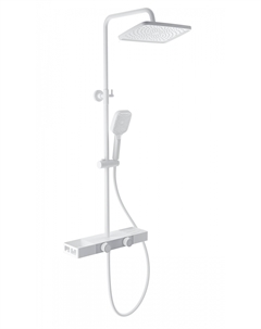 Душевая стойка WW-B3552-MW белая Wonzon & woghand