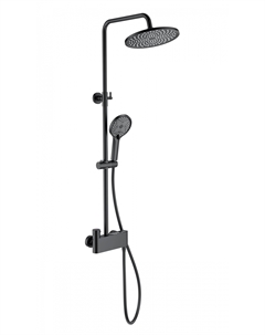 Душевая стойка MUSE WW-B3110-MB черная Wonzon & woghand