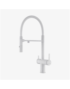 Смеситель для кухни Gravity Gr213888-WH белый матовый Paulmark