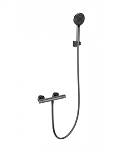 Смеситель для душа INN WW-B2063-A-BGG темный графит, с термостатом Wonzon & woghand