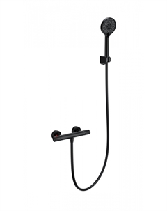 Смеситель для душа INN WW-B2063-A-MB черный, с термостатом Wonzon & woghand