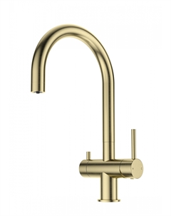 Смеситель для кухни WW-3211-BG золото, под фильтр Wonzon & woghand