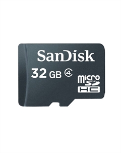 Карта памяти 32Gb microSDHC Class 4 (SDSDQM-032G-B35) Sandisk