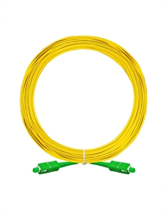 Патч-корд оптический FC-S-9-SC/APC-SC/APC-10M-LSZH, SC/APC-SC/APC, одномодовый, 9/125, OS2, одинарный, 10 м, LSZH, желтый (EX297905RUS) Exegate