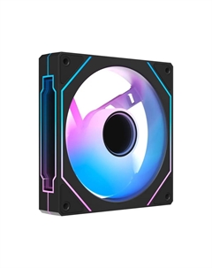 Вентилятор Gamma F12 BK ARGB Reverse Blade, 120 мм, 1600rpm, 31 дБ, 4-pin PWM + 3-pin 5V ARGB, 1шт, черный, ARGB подсветка (Gamma-F12-BK1AM01X-GL) Ocypus