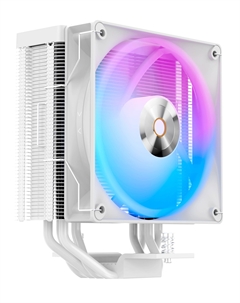 Кулер для процессора Delta A40 WH ARGB для Socket/115x/1200/1700/1851/AM4/AM5, 120 мм, 2000rpm, 29 дБА, 220 Вт, 4-pin PWM+3-pin 5V ARGB, Al, ARGB (Delta-A40-WH ARGB) Ocypus