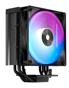 Кулер для процессора Delta A40 BK ARGB для Socket/115x/1200/1700/1851/AM4/AM5, 120 мм, 2000rpm, 29 дБА, 220 Вт, 4-pin PWM+3-pin 5V ARGB, Al, ARGB (Delta-A40-BK ARGB) Ocypus