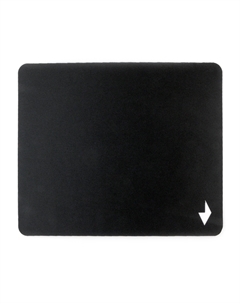 Коврик для мыши MP-BLACK-S, 220х180х2мммм, черный (MP-BLACK-S) Gembird