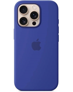 Чехол-накладка Apple Silicone Case with MagSafe для смартфона Apple iPhone 16 Pro, силикон, ультрамарин (MYYP3ZM/A)