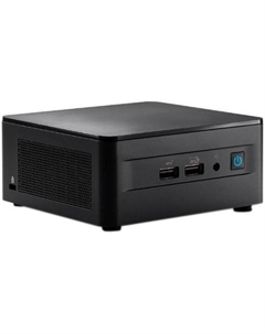 Неттоп-платформа Intel NUC, Intel Core i5-1240P 1.7 ГГц 2xDDR4 SODIMM, 1x2.5" HDD/SSD, 1xM.2 SSD, WiFi, BT, черный (NUC12WSHI50000)