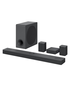 Саундбар 5.1.3 LG S80QR, 840 Вт, WiFi, Bluetooth, черный Lg