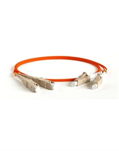 Патч-корд оптический, LC/PC-SC/PC, многомодовый, 50/125, OM2, двойной, 2м, оранжевый (FC-D2-50-LC/PR-SC/PR-H-2M-LSZH-OR) Hyperline