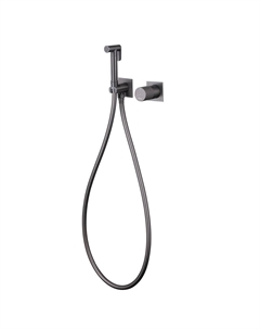 Смеситель с гигиеническим душем встраиваемый Abber Rund со скрытой частью в комплекте никель (AF8725NG)