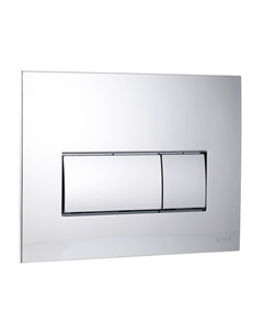 Клавиша смыва для инсталляций Vitra Root Square хром (740-2380)