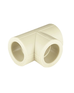 Тройник полипропиленовый 32 х 32 х 32 мм серый (10111032Г) Valfex