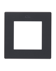 Рамка 24 Harmonie одноместная графит (2400610-038) Simon