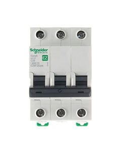 Автоматический выключатель модульный Easy 9 3P 20А тип C 4,5 кА 400 В (EZ9F34320) Schneider electric