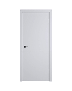 Дверь межкомнатная Ньюта 700х2000 мм эмаль светло-серая глухая Vfd
