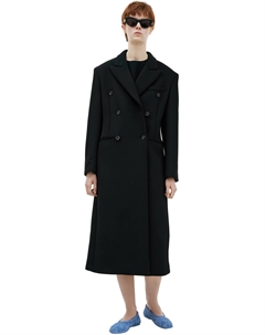 Двубортное пальто из вискозы The row