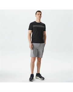 Мужские шорты из смеси хлопка и льна Lacoste