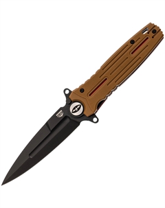 Складной нож Кондор М356, сталь D2, рукоять G10, песочный Нокс