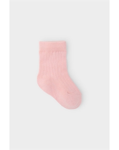 Однотонные трикотажные носки для девочки Crockid