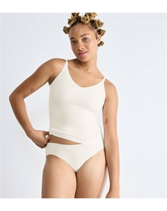 Майка-карасо на тонких бретелях Zero Feel 20 белый Sloggi