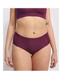 Трусы с закрытые с высокой талией Zero Feel 20 красный Sloggi