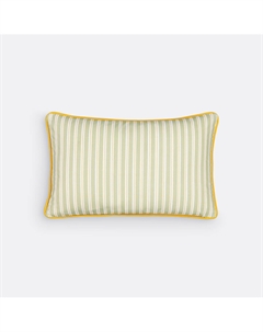 Подушка прямоугольная Geranium зеленый Laredoute