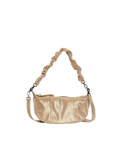 Сумка из кожи Alian для переноски на плече золотистый Laredoute