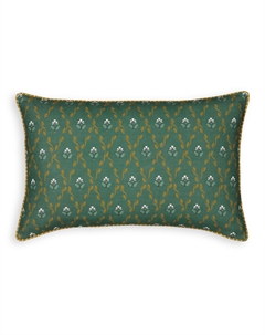 Чехол на подушку прямоугольный Emeline зеленый Laredoute