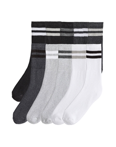 Комплект из 10 пар спортивных носков черный Laredoute