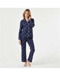 Пижама с принтом и длинными рукавами другие Laredoute