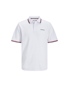 Футболка поло с логотипом белый Laredoute